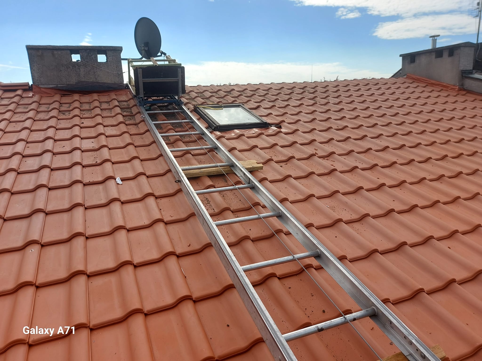 Pokrycie dachu dachówką